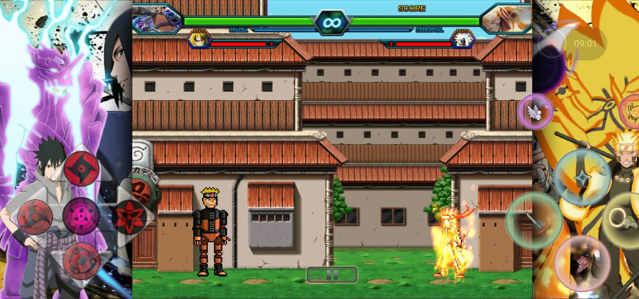 2d naruto fighting game