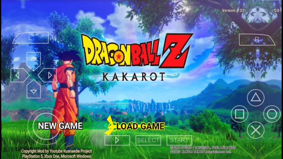 Dragon Ball Z Kakarot PPSSPP Download For Android