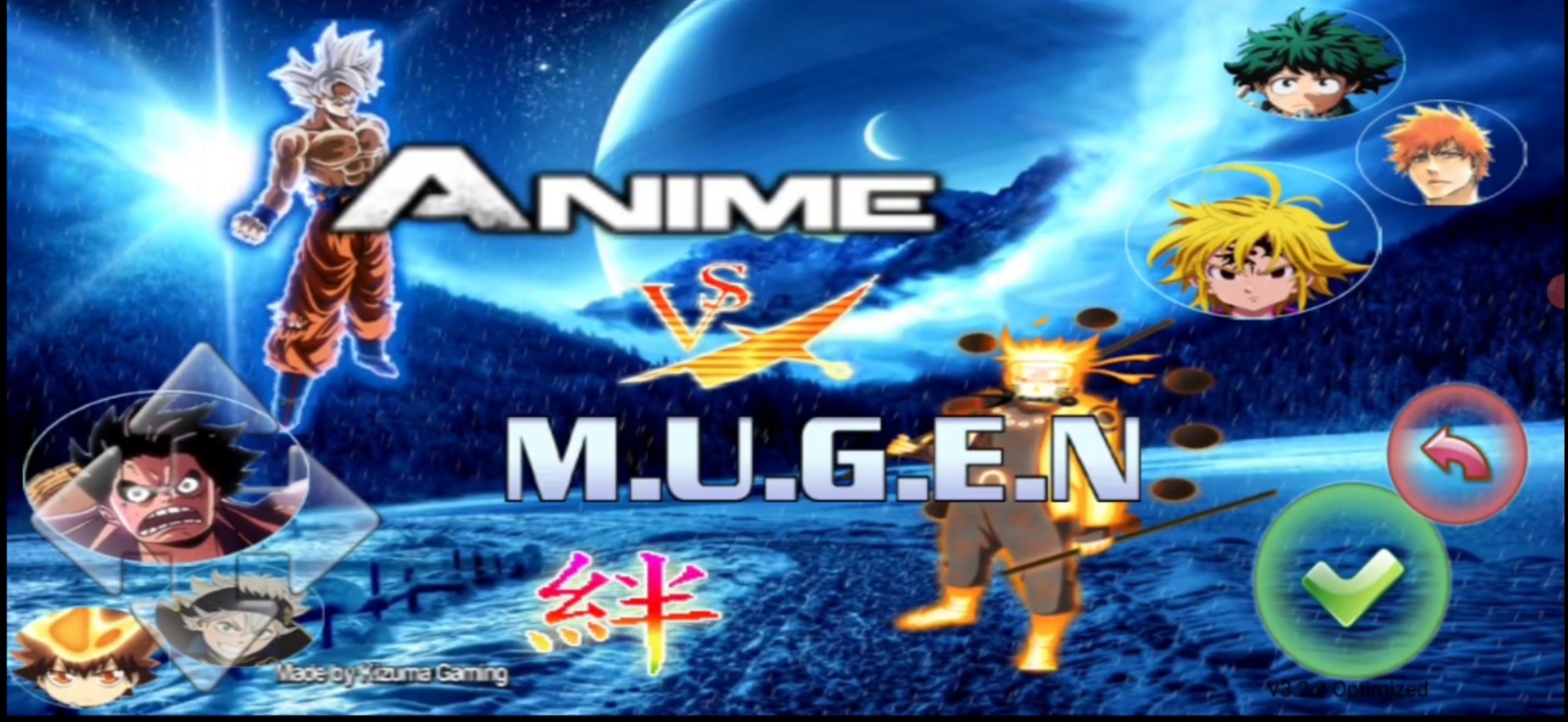 download anime mugen game
