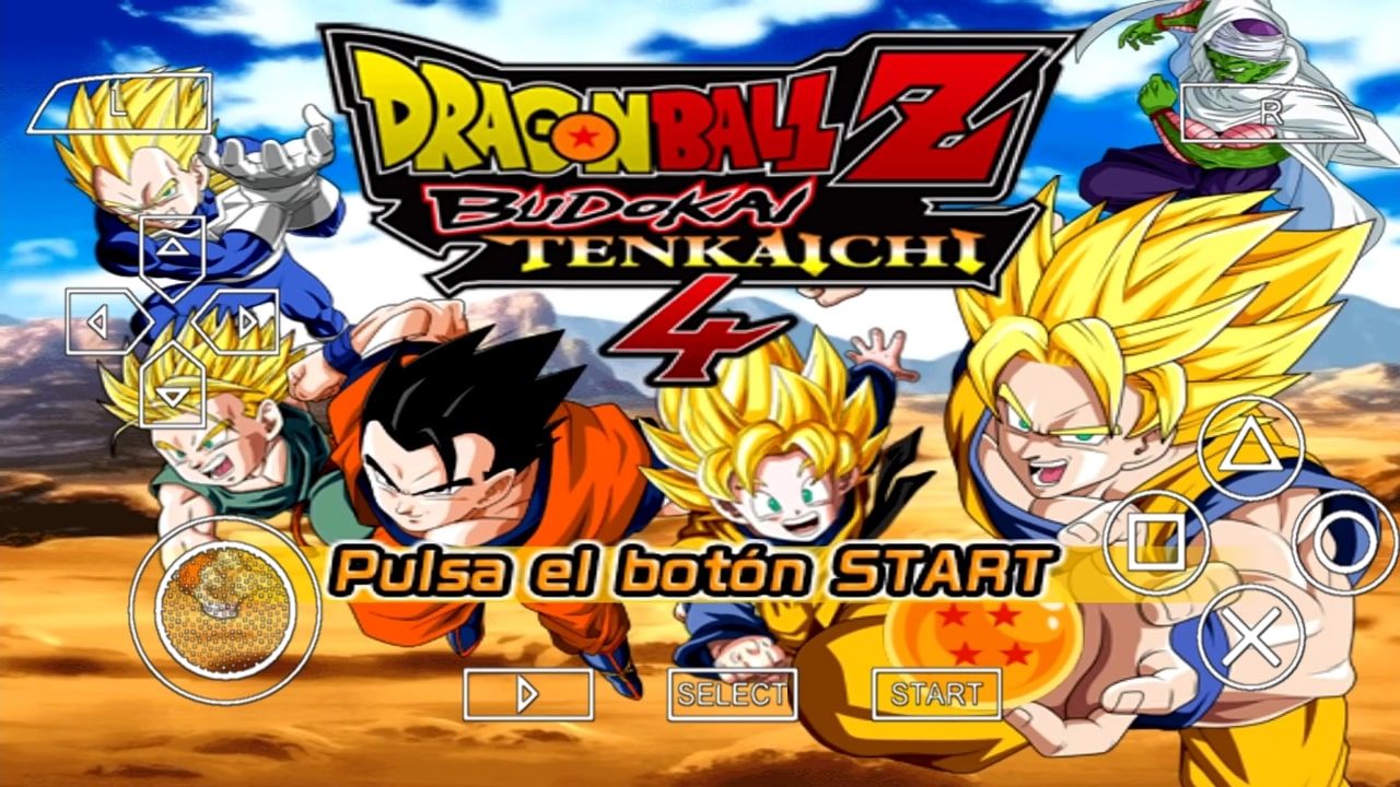 Dragon Ball Z Budokai Tenkaichi 4 PPSSPP ISO Download