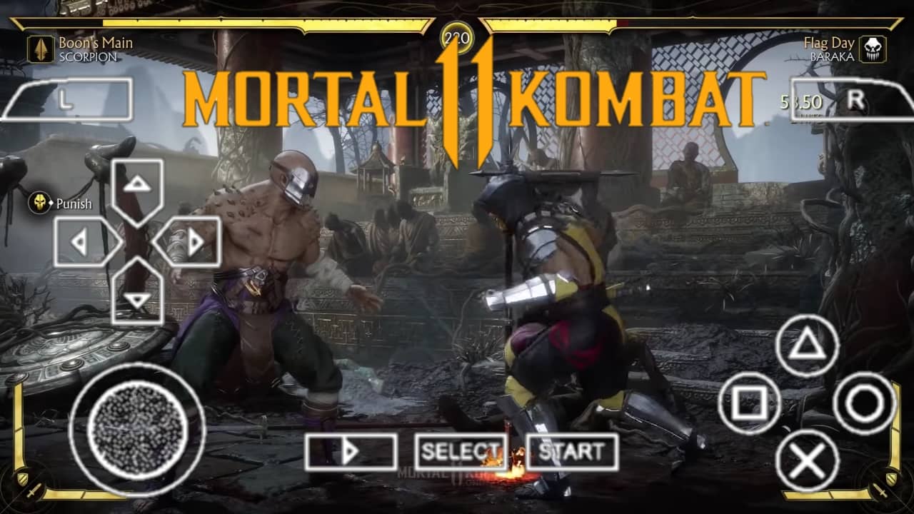 Mortal Kombat 11 PPSSPP ISO File Highly Compressed Download