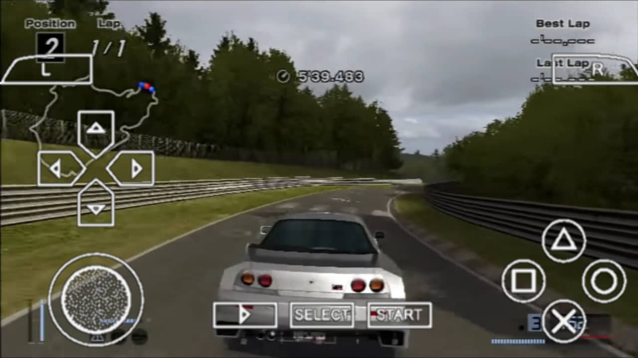 Gran Turismo PSP - License Test H-4 2nd Try(PPSSP HD) 